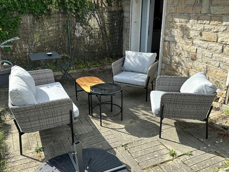 Appartement Moderne Avec Jardin Et Parking Vannes Exterior foto
